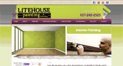 Desktop Screenshot of litehousepainting.com